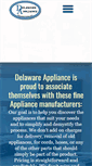 Mobile Screenshot of delawareappliance.com